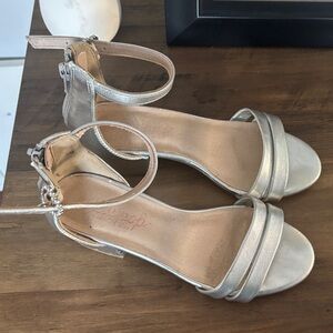 Jellypop Silver Kids Sandals